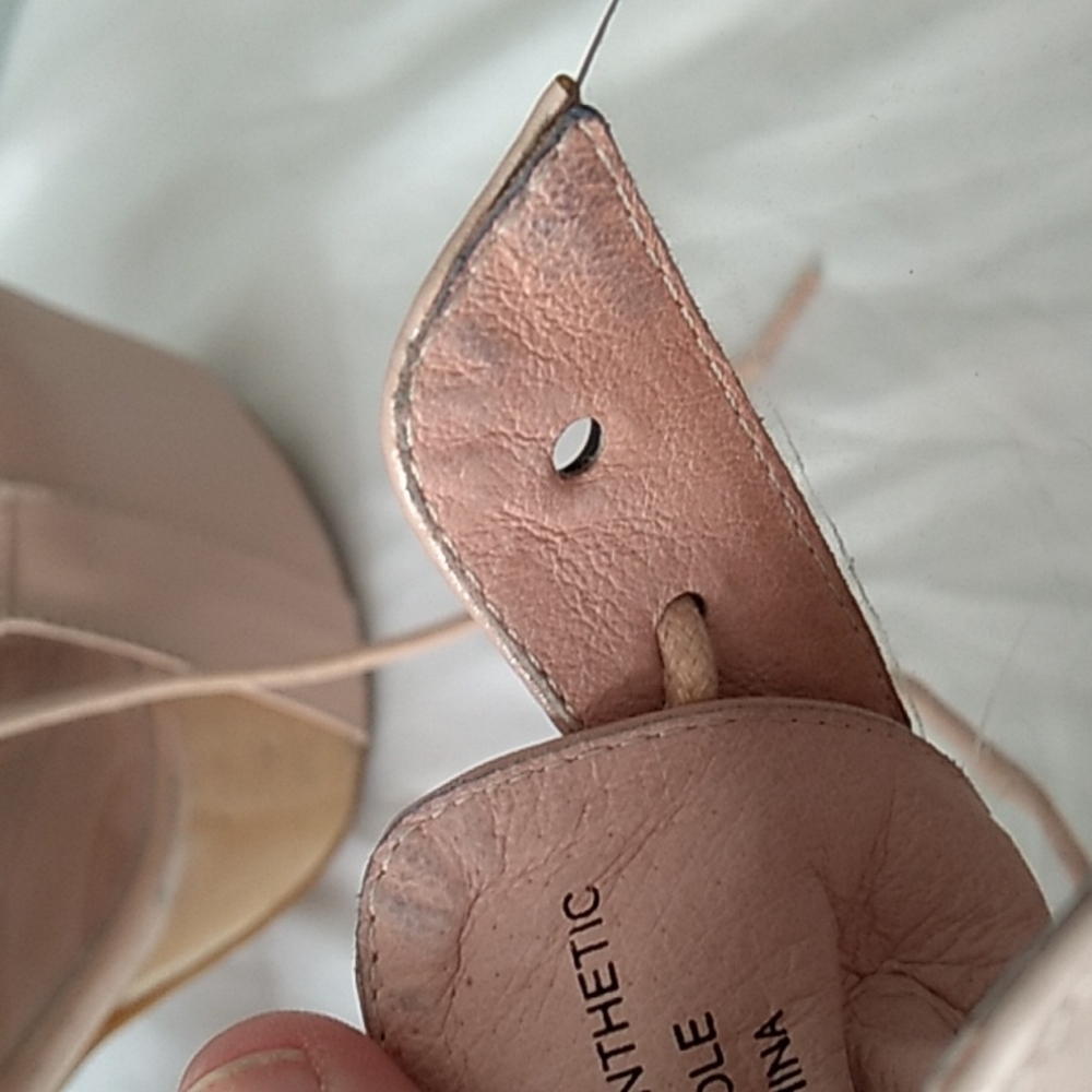 *LAST CHANCE *❗Jeffrey Campbell Cleata in Blush Neutral Pink boots - Picture 15 of 16